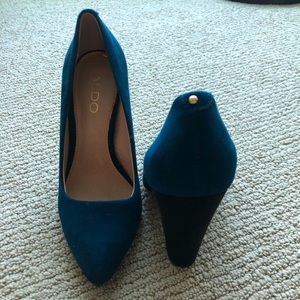 Aldo Suede Heels